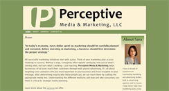 Desktop Screenshot of perceptivemedia.net