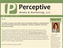 Tablet Screenshot of perceptivemedia.net